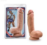 Loverboy The Mailman Realistic 8.5-Inch Long Dildo With Balls & Suction Cup Base